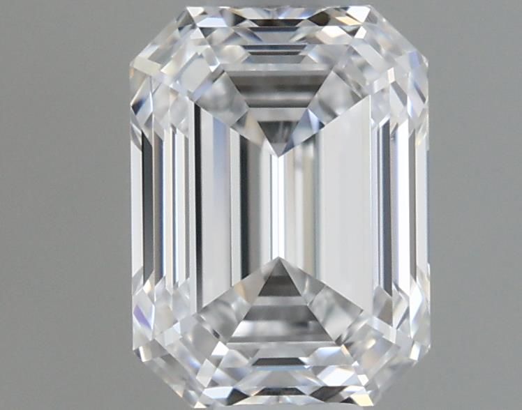Diamante Naturale Taglio Smeraldo 0.5ct EX/EX D VVS2 - GIA - 5.11x3.78x2.62mm