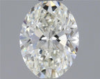 Diamante Naturale Taglio Ovale 0.64ct VG/EX I VS1 - GIA - 6.59x4.88x3.09mm