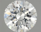 Diamante Naturale Taglio Brillante 0.5ct VG/VG/EX H VS2 - GIA - 4.96x5.03x3.21mm
