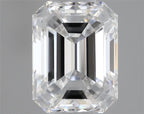 Diamante Naturale Taglio Smeraldo 0.41ct VG/VG D VS1 - GIA - 4.78x3.67x2.52mm