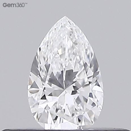 Diamante Naturale Taglio Goccia 0.23ct VG/EX E IF - GIA - 5.28x3.35x2.19mm
