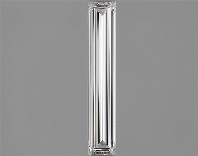 Diamante Naturale Taglio Baguette 0.4ct VG/EX D VS2 - GIA - 11.52x2.09x1.45mm