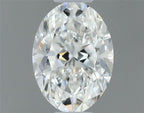 Diamante Naturale Taglio Ovale 0.31ct EX/EX E VVS1 - IGI - 5.26x3.77x2.43mm
