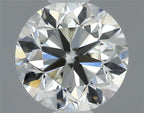 Diamante Naturale Taglio Brillante 0.5ct G/VG/EX I VVS1 - IGI - 4.88x4.94x3.19mm
