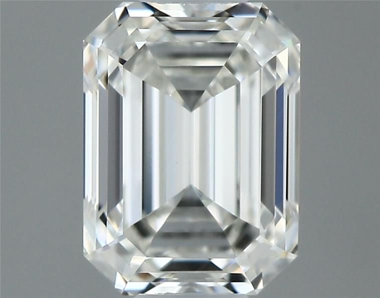 Diamante Naturale Taglio Smeraldo 0.37ct EX/EX G VVS1 - IGI - 4.68x3.44x2.34mm