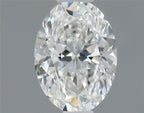 Diamante Naturale Taglio Ovale 0.35ct VG/EX F VS1 - IGI - 5.4x3.9x2.54mm