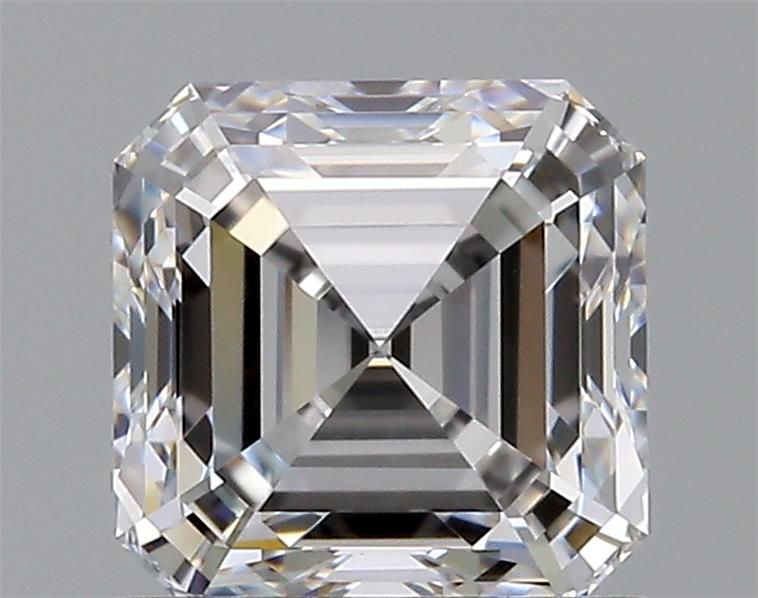 Diamante Taglio Smeraldo Quadrato 0.9ct EX/EX D VVS2 - GIA - 5.28x5.27x3.62mm
