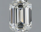 Diamante Naturale Taglio Smeraldo 0.85ct VG/EX G IF - GIA - 6.33x4.43x3.03mm