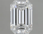 Diamante Naturale Taglio Smeraldo 0.41ct VG/VG D VVS2 - GIA - 5.16x3.4x2.36mm
