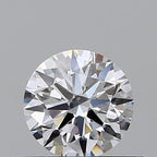 Diamante Taglio Brillante 0.39ct EX/VG/EX D VVS2 - GIA - 4.71x4.67x2.86mm