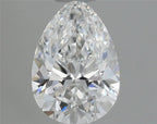 Diamante Naturale Taglio Goccia 0.52ct EX/EX E VVS2 - GIA - 6.48x4.46x2.91mm