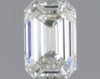 Diamante Naturale Taglio Smeraldo 0.4ct VG/EX J VS1 - GIA - 5.07x3.39x2.26mm