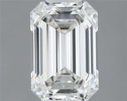 Diamante Naturale Taglio Smeraldo 0.43ct EX/EX F VVS2 - IGI - 5.23x3.53x2.39mm