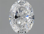 Diamante Naturale Taglio Ovale 0.46ct VG/VG D VVS2 - GIA - 5.98x4.27x2.7mm