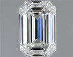 Diamante Naturale Taglio Smeraldo 0.41ct VG/VG H VVS1 - GIA - 5.19x3.35x2.3mm