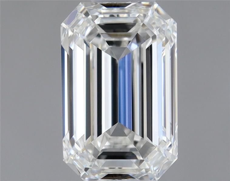 Diamante Naturale Taglio Smeraldo 0.41ct VG/VG H VVS1 - GIA - 5.19x3.35x2.3mm