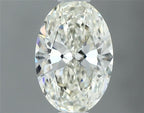 Diamante Naturale Taglio Ovale 0.5ct EX/EX H VVS1 - IGI - 6.69x4.52x2.64mm