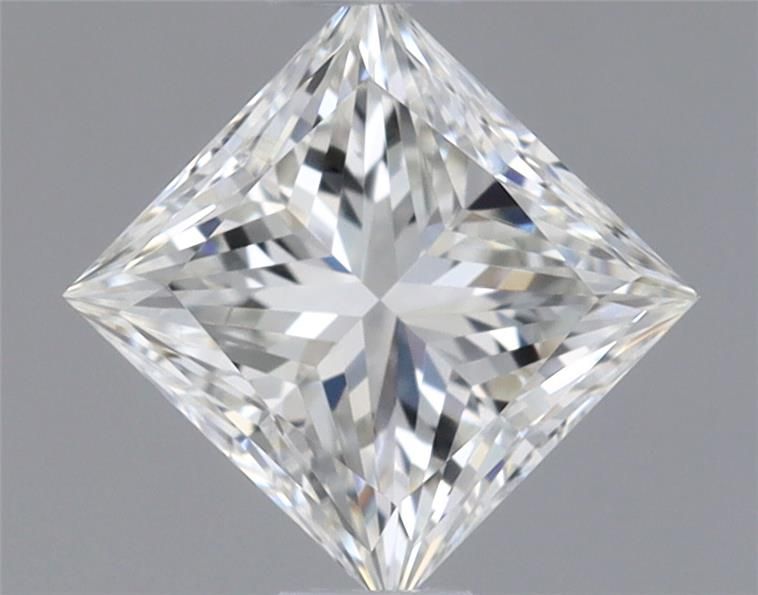Diamante Naturale Taglio Princess 0.48ct VG/VG H VVS2 - GIA - 4.39x4.24x3.17mm