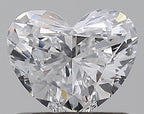 Diamante Naturale Taglio Cuore 0.62ct VG/EX D VS1 - GIA - 5.1x6.01x3.27mm