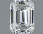 Diamante Naturale Taglio Smeraldo 0.32ct EX/EX F VS1 - IGI - 4.45x3.25x2.23mm