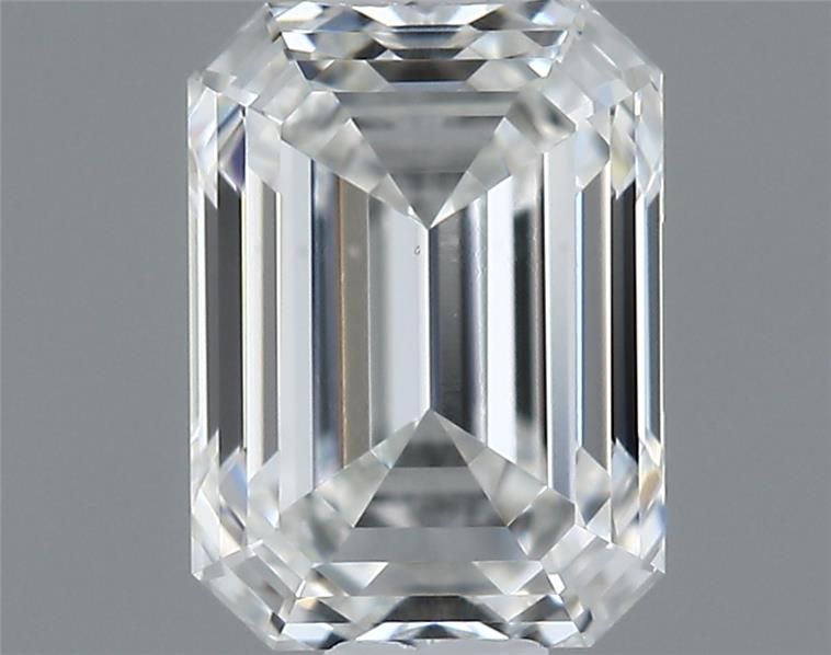 Diamante Naturale Taglio Smeraldo 0.32ct EX/EX F VS1 - IGI - 4.45x3.25x2.23mm