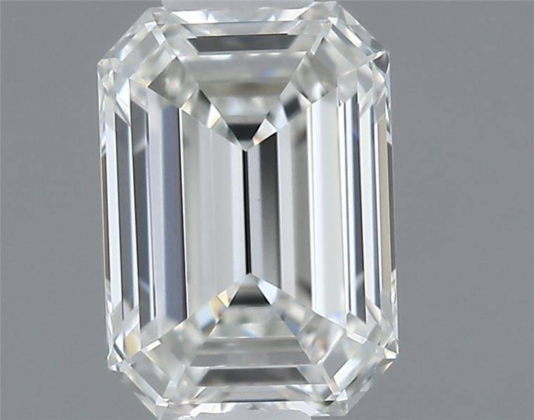 Diamante Naturale Taglio Smeraldo 0.37ct EX/EX F VVS2 - IGI - 5.07x3.53x2.13mm