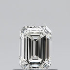 Diamante Naturale Taglio Smeraldo 0.45ct EX/EX H VVS1 - IGI - 5.08x3.61x2.47mm
