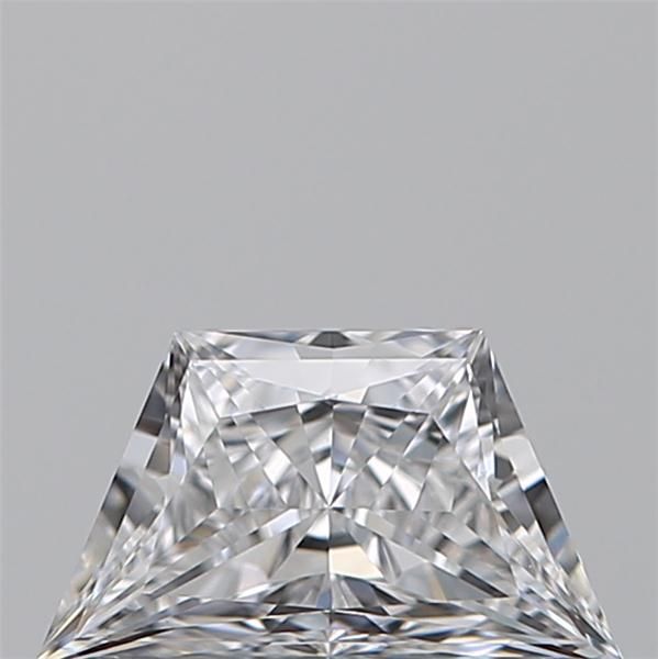 Diamante Naturale Taglio Trapezio 0.4ct VG/EX D VS1 - GIA - 6.63x3.77x2.47mm