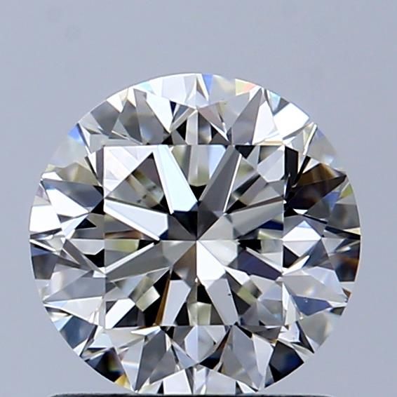 Diamante Naturale Taglio Brillante 1ct VG/VG/EX H VS2 - GIA - 6.21x6.25x4.01mm