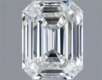 Diamante Naturale Taglio Smeraldo 0.39ct VG/EX F VVS1 - GIA - 4.63x3.56x2.35mm
