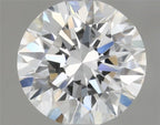 Diamante Naturale Taglio Brillante 0.6ct EX/VG/EX D VVS1 - GIA - 5.37x5.4x3.38mm