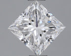 Diamante Naturale Taglio Princess 0.42ct VG/VG D VS1 - GIA - 4.27x4.15x3.07mm