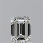 Diamante Naturale Taglio Smeraldo 0.7ct VG/EX H VVS2 - GIA - 6.13x4.37x2.79mm