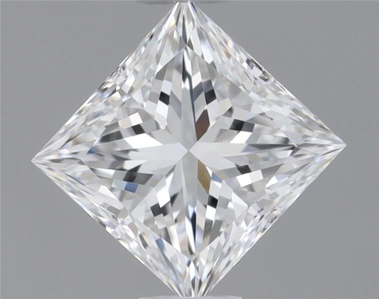 Diamante Naturale Taglio Princess 0.46ct VG/EX E VVS2 - GIA - 4.3x4.21x3.14mm