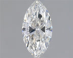 Diamante Naturale Taglio Marquise 0.53ct VG/EX H VS1 - GIA - 8.35x4.16x2.6mm