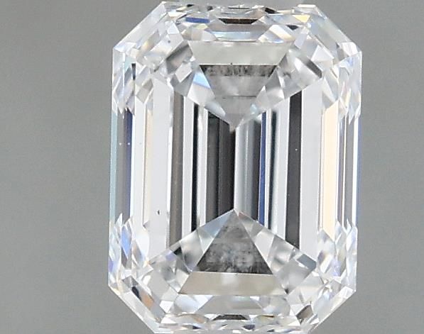 Diamante Naturale Taglio Smeraldo 0.6ct VG/EX D VS1 - GIA - 5.32x3.99x2.76mm