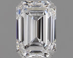 Diamante Naturale Taglio Smeraldo 0.6ct VG/EX D VVS1 - GIA - 5.66x4.02x2.72mm