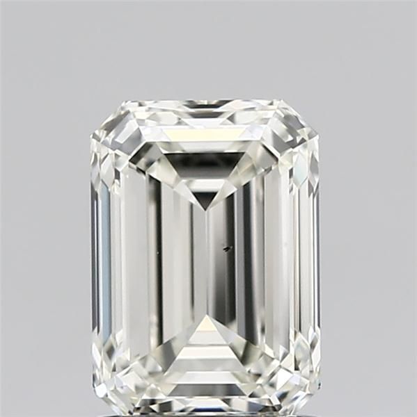 Diamante Naturale Taglio Smeraldo 1.51ct EX/EX J VS2 - IGI - 7.45x5.23x3.66mm