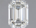 Diamante Naturale Taglio Smeraldo 0.61ct VG/EX H VS1 - GIA - 5.56x3.98x2.75mm