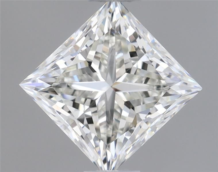 Diamante Naturale Taglio Princess 0.61ct EX/EX J VVS2 - GIA - 4.52x4.47x3.35mm