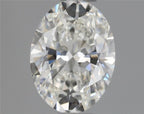 Diamante Naturale Taglio Ovale 0.62ct VG/EX H VVS2 - GIA - 6.54x4.85x3.08mm