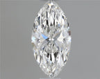 Diamante Naturale Taglio Marquise 0.33ct VG/EX G VVS1 - GIA - 7.27x3.55x2.23mm