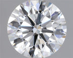 Diamante Naturale Taglio Brillante 0.6ct 3EX G VS1 - GIA - 5.35x5.38x3.36mm