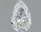 Diamante Naturale Taglio Goccia 0.5ct VG/EX D VVS2 - GIA - 7.29x4.37x2.53mm