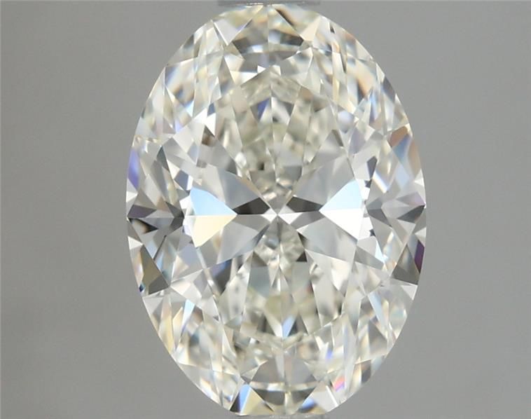 Diamante Naturale Taglio Ovale 1.29ct VG/EX J VVS1 - GIA - 8.53x6.05x3.78mm