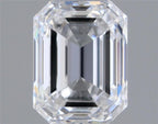 Diamante Naturale Taglio Smeraldo 0.47ct VG/VG D VS1 - GIA - 4.89x3.72x2.56mm
