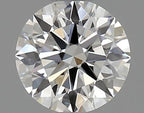 Diamante Naturale Taglio Brillante 0.58ct 3EX E VVS1 - GIA - 5.34x5.37x3.27mm