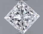 Diamante Naturale Taglio Princess 0.4ct VG/VG D VVS2 - GIA - 3.89x3.88x2.93mm