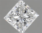 Diamante Naturale Taglio Princess 0.35ct VG/EX F VS1 - GIA - 3.82x3.65x2.77mm