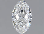 Diamante Naturale Taglio Marquise 0.4ct VG/VG F VS1 - GIA - 7.04x3.91x2.5mm